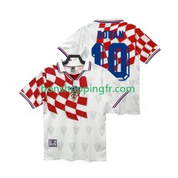 Maillot Rétro Domicile Croatie BOBAN 10 1998 Manches Courtes Homme