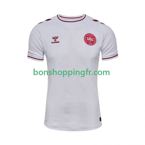 Maillot Extérieur Danemark 2025 Manches Courtes Homme Maillot Extérieur Danemark 2025 Manches Courtes Homme