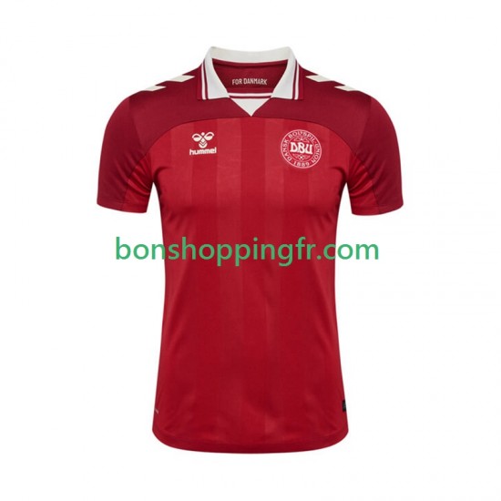 Maillot Domicile Danemark 2025 Manches Courtes Homme Maillot Domicile Danemark 2025 Manches Courtes Homme