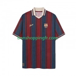 Maillot Domicile FC Barcelone 125th Anniversary 2025-2026 Manches Courtes Homme