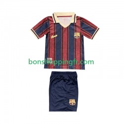 Maillot Domicile FC Barcelone 125th Anniversary 2025-2026 Manches Courtes Jeune Enfant(+shorts)
