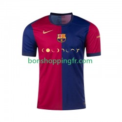 Maillot Domicile FC Barcelone Coldplay 2024-2025 Manches Courtes Homme