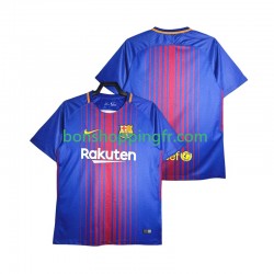 Maillot Rétro Domicile FC Barcelone 2017-20168 Manches Courtes Homme