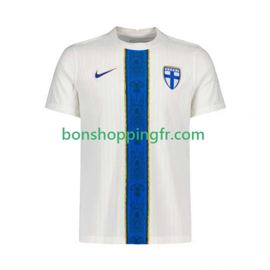 Maillot Domicile Finlande 2025 Manches Courtes Homme Maillot Domicile Finlande 2025 Manches Courtes Homme