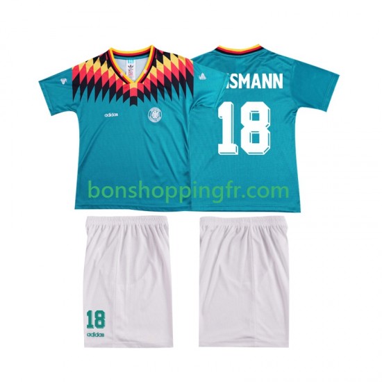 Maillot Rétro Extérieur Allemagne KLINSMANN 18 1994 Manches Courtes Jeune Enfant(+shorts) Maillot Rétro Extérieur Allemagne KLINSMANN 18 1994 Manches Courtes Jeune Enfant(+shorts)