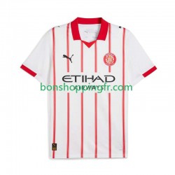 Maillot Domicile Girona 2025-2026 Manches Courtes Homme