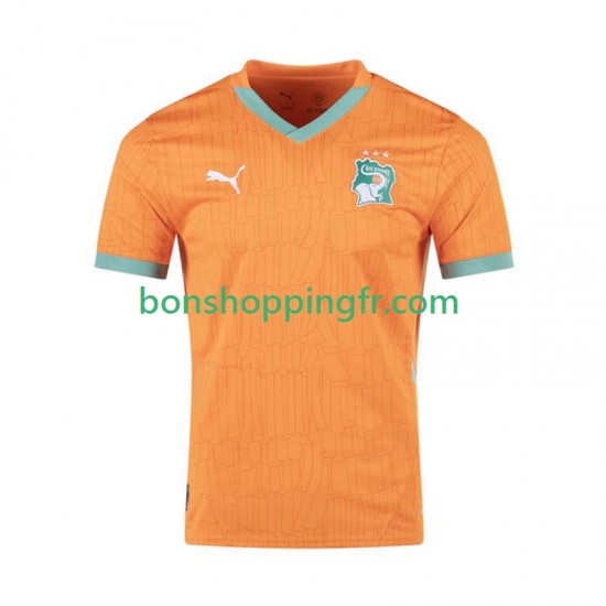Maillot Domicile Côte d'Ivoire 2025 Manches Courtes Homme Maillot Domicile Côte d'Ivoire 2025 Manches Courtes Homme