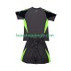 Maillot Domicile Liverpool Gardien 2025-2026 Manches Courtes Jeune Enfant(+shorts)