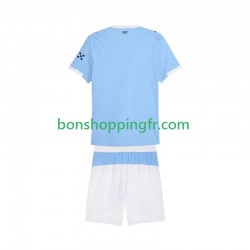 Maillot Domicile Manchester City 2025-2026 Manches Courtes Jeune Enfant(+shorts)