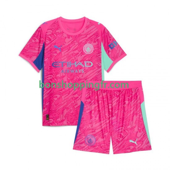 Maillot Extérieur Manchester City Gardien 2025-2026 Manches Courtes Jeune Enfant(+shorts) Maillot Extérieur Manchester City Gardien 2025-2026 Manches Courtes Jeune Enfant(+shorts)
