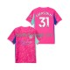 Maillot Extérieur Manchester City Gardien Ederson Moraes 31 2025-2026 Manches Courtes Homme Maillot Extérieur Manchester City Gardien Ederson Moraes 31 2025-2026 Manches Courtes Homme