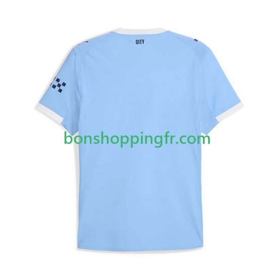Maillot Domicile Manchester City 2025-2026 Manches Courtes Homme