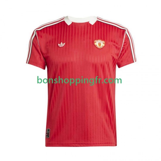 Maillot Domicile Manchester United Icon 2025-2026 Manches Courtes Homme Maillot Domicile Manchester United Icon 2025-2026 Manches Courtes Homme