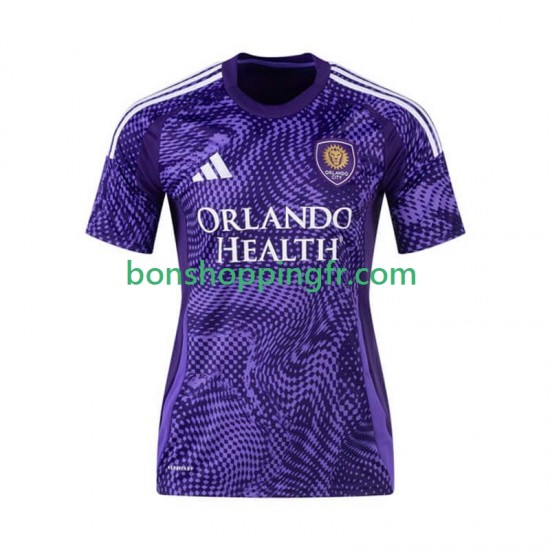 Maillot Domicile Orlando City SC 2025-2026 Manches Courtes Homme Maillot Domicile Orlando City SC 2025-2026 Manches Courtes Homme