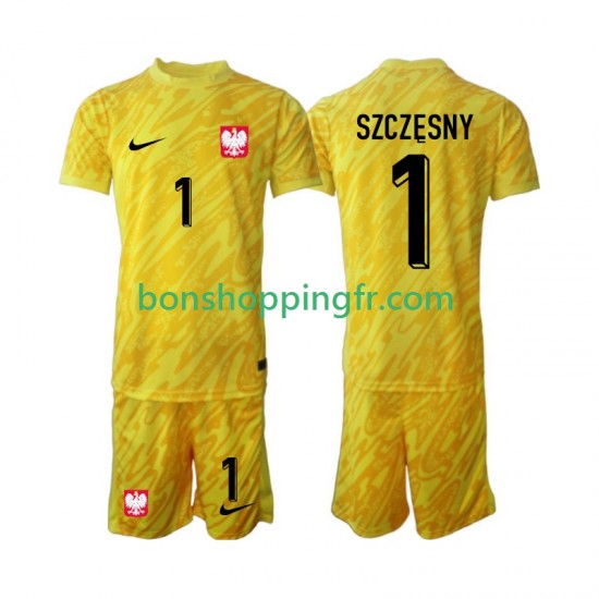 Maillot Domicile Pologne Gardien Szczesny 1 2024 Manches Courtes Jeune Enfant(+shorts) Maillot Domicile Pologne Gardien Szczesny 1 2024 Manches Courtes Jeune Enfant(+shorts)
