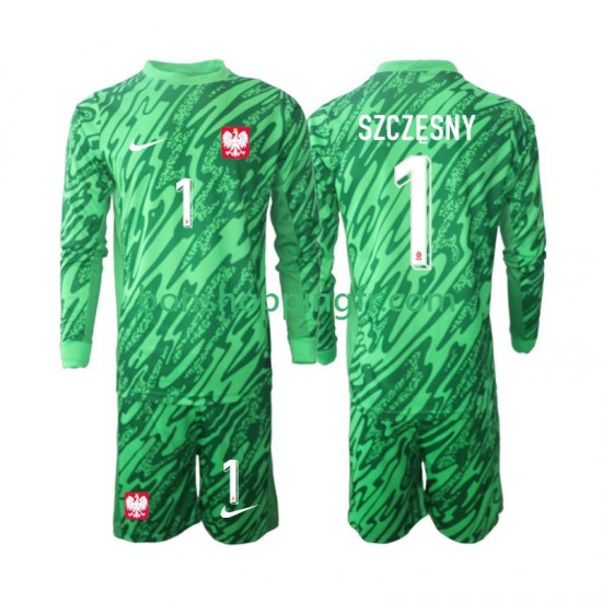 Maillot 3ème Pologne Gardien Szczesny 1 2024 Manches Longues Jeune Enfant(+shorts) Maillot 3ème Pologne Gardien Szczesny 1 2024 Manches Longues Jeune Enfant(+shorts)
