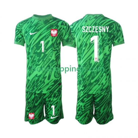 Maillot 3ème Pologne Gardien Szczesny 1 2024 Manches Courtes Jeune Enfant(+shorts) Maillot 3ème Pologne Gardien Szczesny 1 2024 Manches Courtes Jeune Enfant(+shorts)