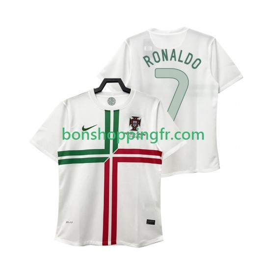 Maillot Rétro Extérieur Portugal Cristiano Ronaldo 7 2012 Manches Courtes Homme Maillot Rétro Extérieur Portugal Cristiano Ronaldo 7 2012 Manches Courtes Homme