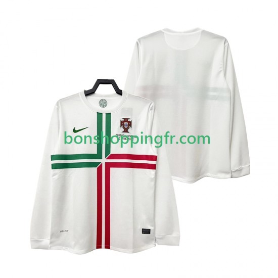Maillot Rétro Extérieur Portugal 2012 Manches Longues Homme Maillot Rétro Extérieur Portugal 2012 Manches Longues Homme