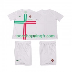 Maillot Rétro Extérieur Portugal 2012 Manches Courtes Jeune Enfant(+shorts)