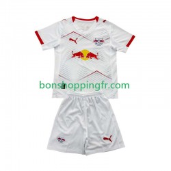 Maillot Domicile RB Leipzig 2025-2026 Manches Courtes Jeune Enfant(+shorts)