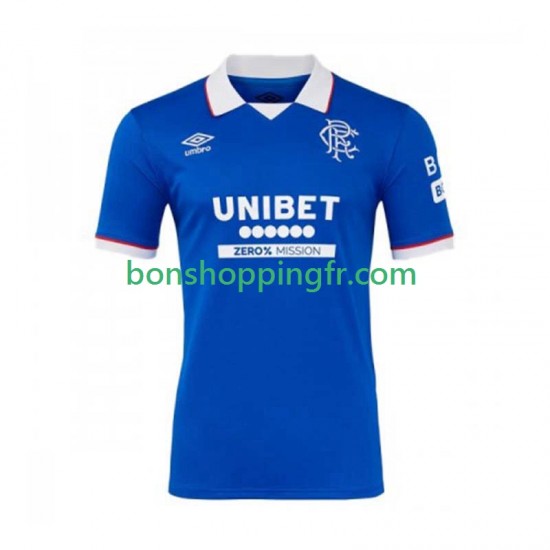 Maillot Domicile Rangers 2025-2026 Manches Courtes Homme Maillot Domicile Rangers 2025-2026 Manches Courtes Homme