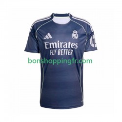 Maillot Extérieur Real Madrid 2025-2026 Manches Courtes Homme