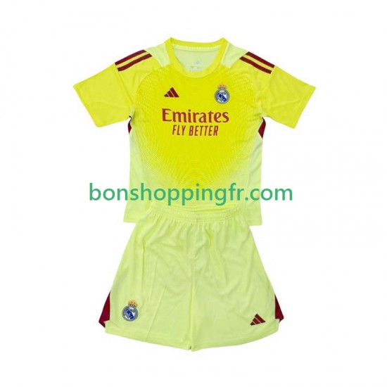 Maillot 4ème Real Madrid Gardien 2025-2026 Manches Courtes Jeune Enfant(+shorts) Maillot 4ème Real Madrid Gardien 2025-2026 Manches Courtes Jeune Enfant(+shorts)