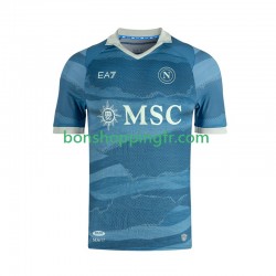 Maillot Domicile Naples SSC Special 2024-2025 Manches Courtes Homme