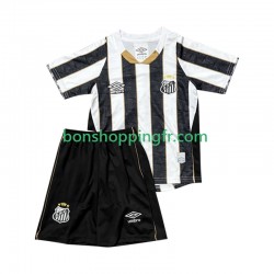 Maillot Extérieur Santos FC 2025-2026 Manches Courtes Jeune Enfant(+shorts)