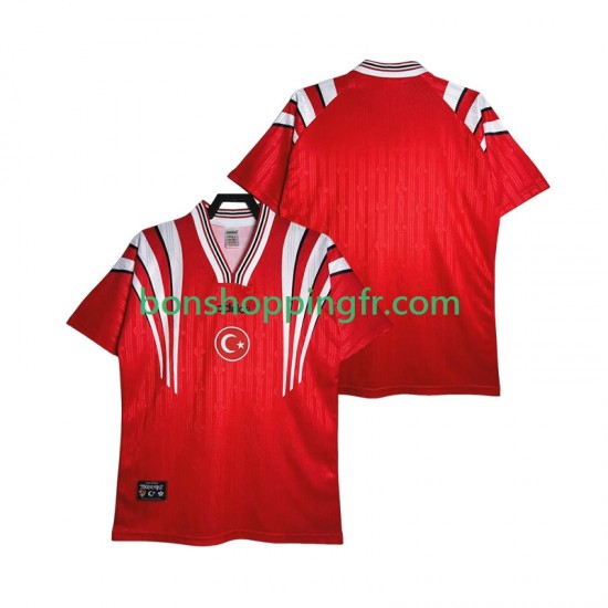 Maillot Rétro Domicile Turquie 1996 Manches Courtes Homme Maillot Rétro Domicile Turquie 1996 Manches Courtes Homme