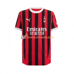 Maillot Domicile AC Milan 2024-2025 Manches Courtes Homme