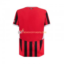 Maillot Domicile AC Milan 2024-2025 Manches Courtes Homme