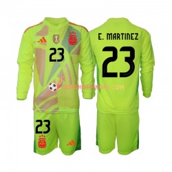 Maillot Extérieur Argentine Gardien Emiliano Martinez 23 2024 Manches Longues Jeune Enfant(+shorts)