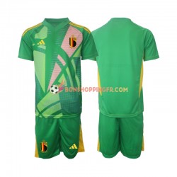Maillot 3ème Belgique Gardien Euro 2024 Manches Courtes Jeune Enfant(+shorts)