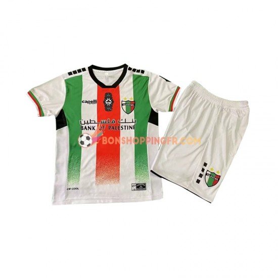 Maillot Domicile Club Deportivo Palestino 2024-2025 Manches Courtes Jeune Enfant(+shorts)
