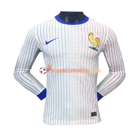 Maillot Extérieur France Euro 2024 Manches Longues Homme