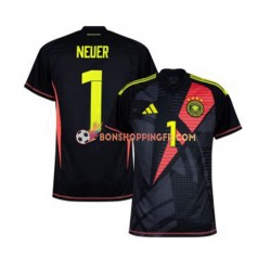 Maillot Domicile Allemagne Gardien Manuel Neuer 1 Euro 2024 Manches Courtes Homme
