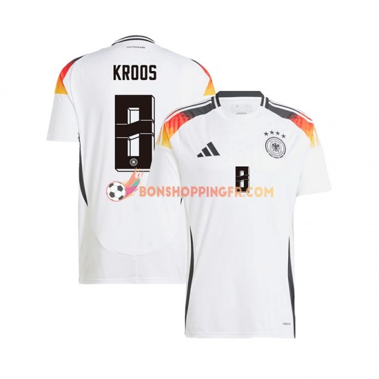 Maillot Domicile Allemagne Toni Kroos 8 Euro 2024 Manches Courtes Homme