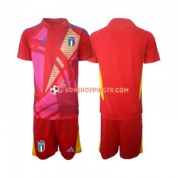 Maillot 3ème Italie Gardien Euro 2024 Manches Courtes Jeune Enfant(+shorts)