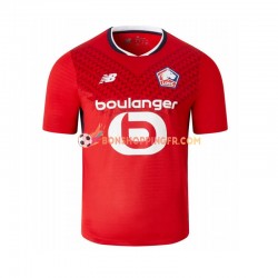 Maillot Domicile OSC Lille 2024-2025 Manches Courtes Homme