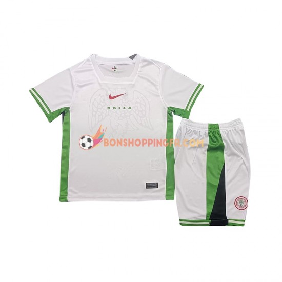 Maillot Domicile Nigeria 2024 Manches Courtes Jeune Enfant(+shorts)