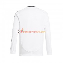 Maillot Domicile Real Madrid 2024-2025 Blanc Manches Longues Homme