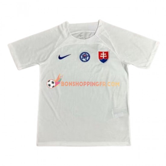 Maillot Extérieur Slovaquie Euro 2024 Manches Courtes Homme