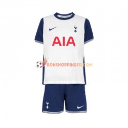 Maillot Domicile Tottenham Hotspur 2024-2025 Manches Courtes Jeune Enfant(+shorts)