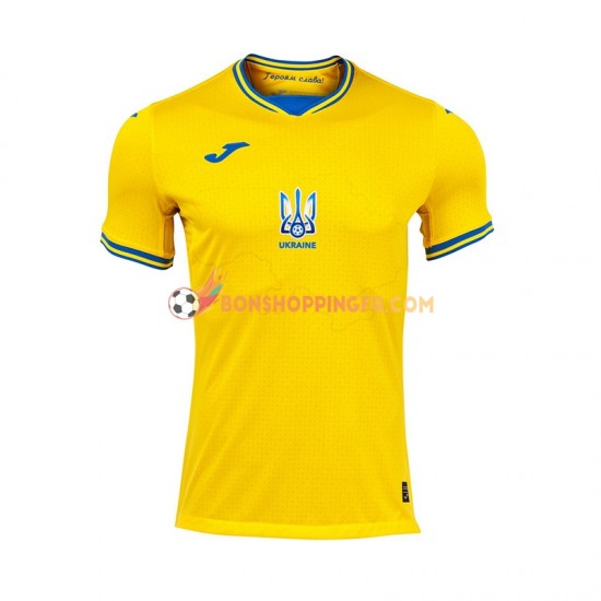 Maillot Domicile Ukraine Euro 2024 Manches Courtes Homme