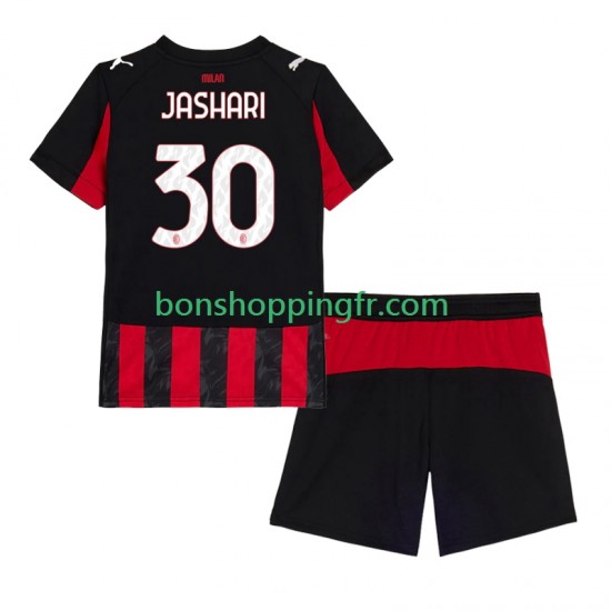 Maillot Domicile AC Milan Ardon Jashari 30 2025-2026 Manches Courtes Jeune Enfant(+shorts) Maillot Domicile AC Milan Ardon Jashari 30 2025-2026 Manches Courtes Jeune Enfant(+shorts)