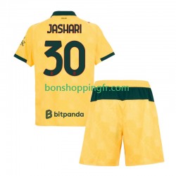 Maillot 3ème AC Milan Ardon Jashari 30 2025-2026 Manches Courtes Jeune Enfant(+shorts)