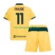 Maillot 3ème AC Milan Christian Pulisic 11 2025-2026 Manches Courtes Jeune Enfant(+shorts)
