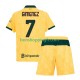 Maillot 3ème AC Milan Santiago Gimenez 7 2025-2026 Manches Courtes Jeune Enfant(+shorts) Maillot 3ème AC Milan Santiago Gimenez 7 2025-2026 Manches Courtes Jeune Enfant(+shorts)